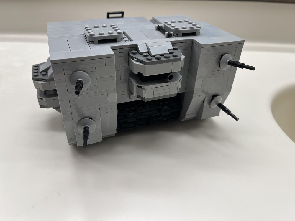 Lego WW1 Alternate Timeline Mobiler Bunker Eingleisig (Mobile Bunker Single-Track)