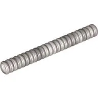 Hose, Ribbed 7mm D. 8L / 6.4cm / Metallic Silver