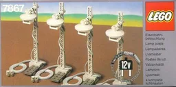 12V Train Light Posts