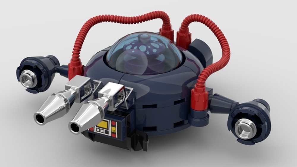 Lego Captain Future's Professor Simon WRIGHT Version Finale.