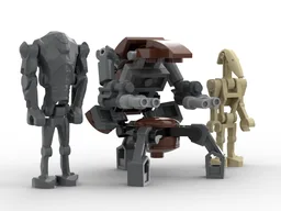 Droideka 2.5 - minifig scale