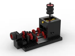 4 speed H gearbox