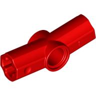 Lego Technic Axle and Pin Connector Angled #7 - 168.75° / Red