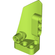 Lego Technic Panel Fairing # 4 Small Smooth Long, Side B / Lime