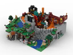 UCS Minecraft Diorama