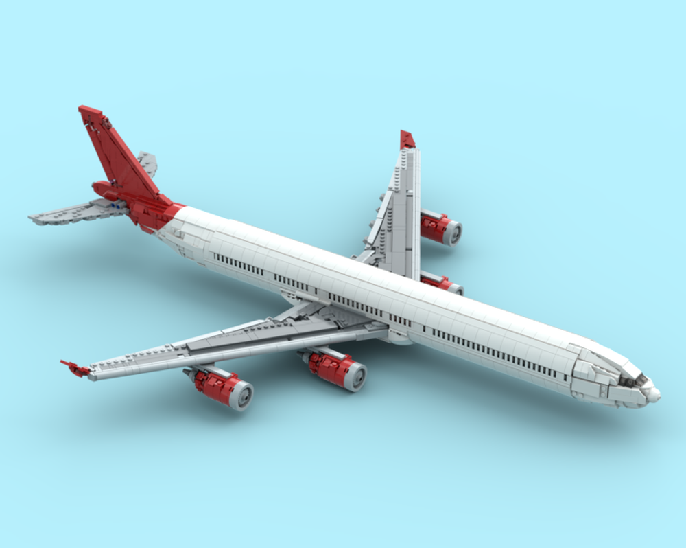 Lego Virgin Atlantic Airbus A340-600