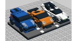 3 Lane Road Plate