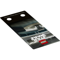 Lego Display Card, Set 40298 / White