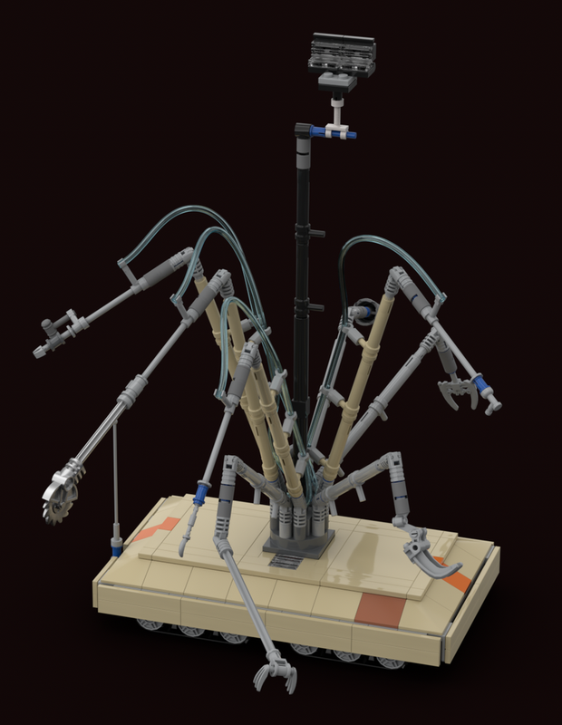 Lego WED-15 Septoid Treadwell Droid