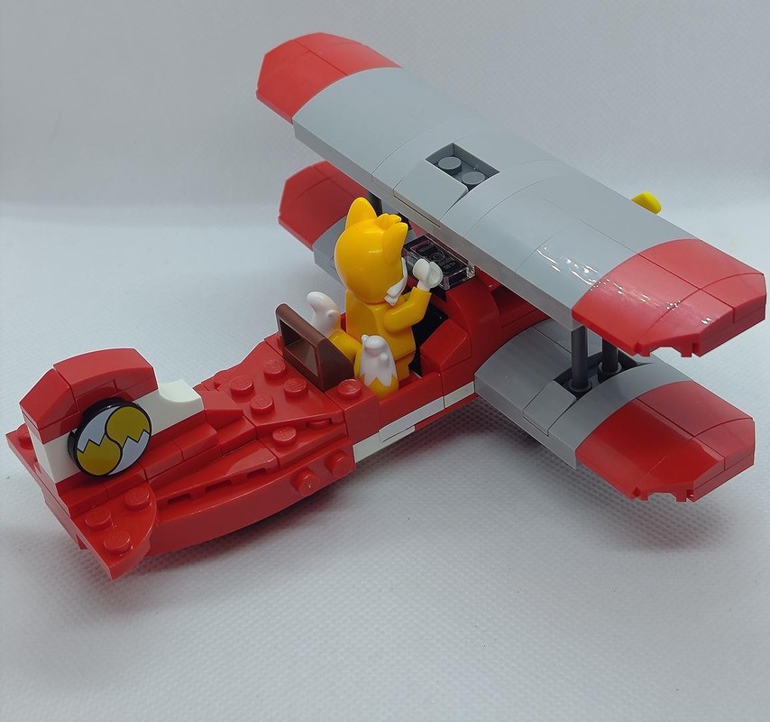 Lego Tails Biplane Mod
