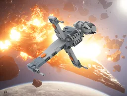 Midi scale B Wing (Yavin 4 midiscale)