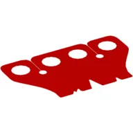 Hipwear Coattails, Tattered Ends / Red