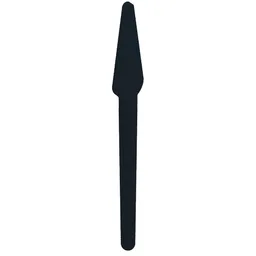 Weapon Pike / Spear Round End / Black