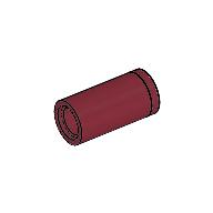 Lego Technic Pin Connector Round [No Slot] / Dark Red