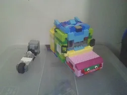 Mixel-Scale Truck & Nixel-Scale Motorbike