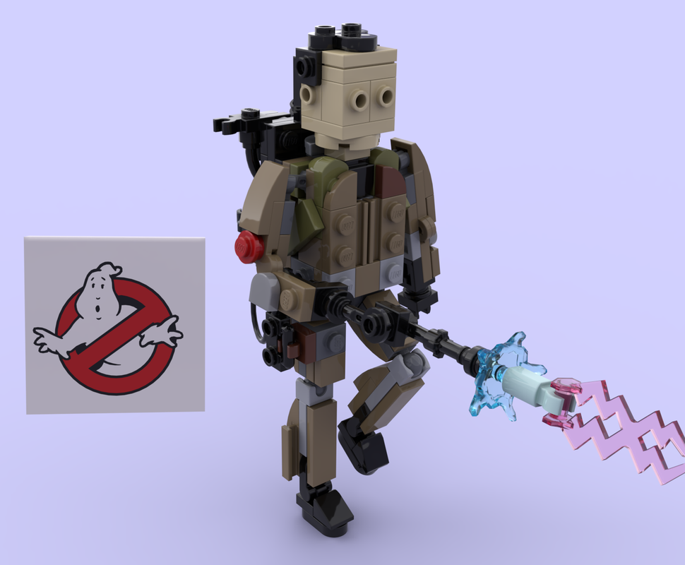 Lego Ghost buster - Peter Venkman - Bill Murray - ECTO-1