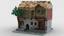 Medieval Town Square Modular 10332