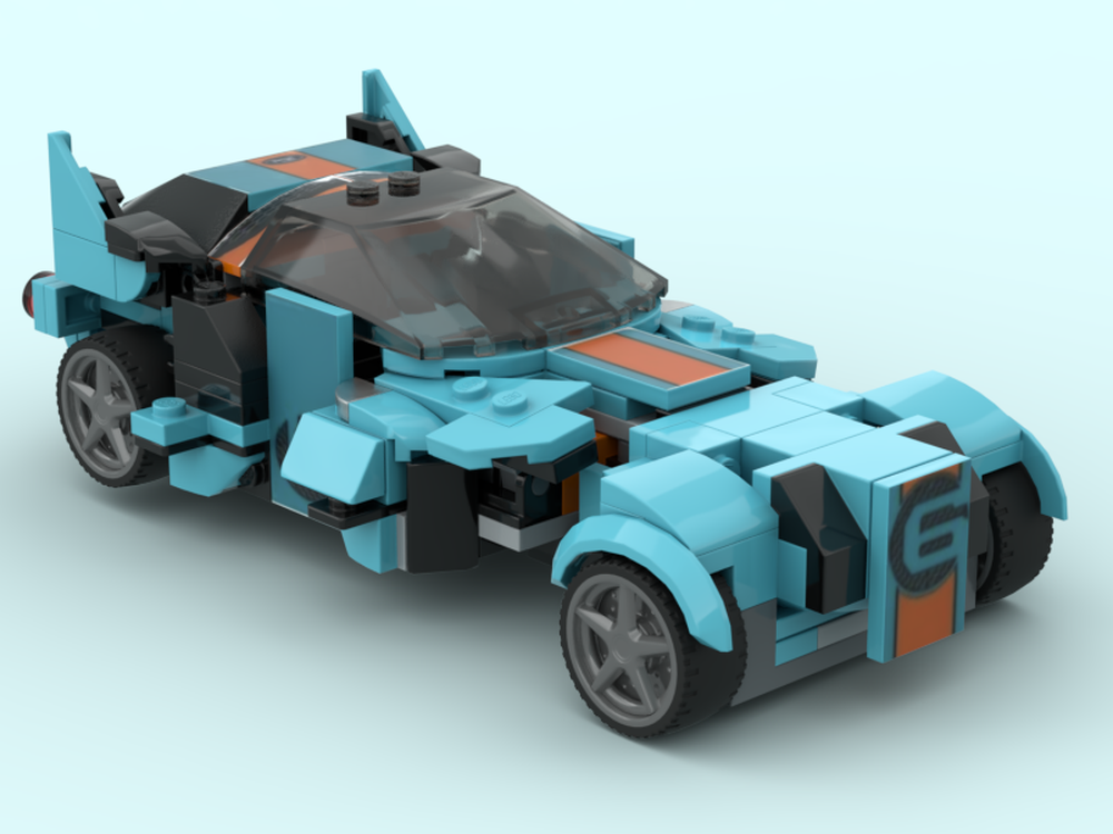 Lego Apocalypse Azure Striker