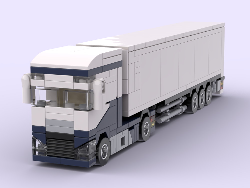 Lego DAF XF with Refrigerated Trailer