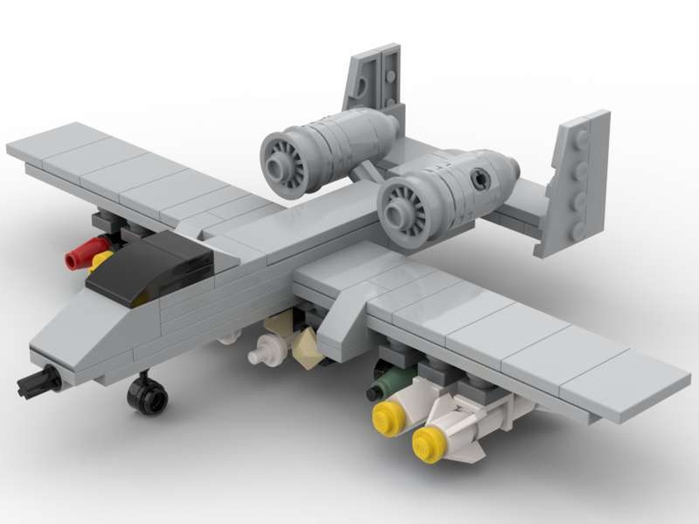 Lego A-10 Thunderbolt ("Warthog") MINI [Remastered]