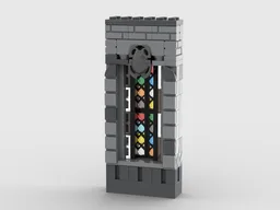 Arkham Tower Stained Glass Window