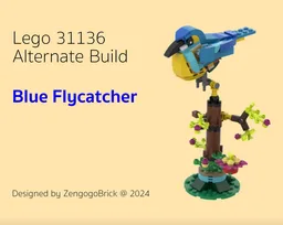 31136 Blue Flycatcher
