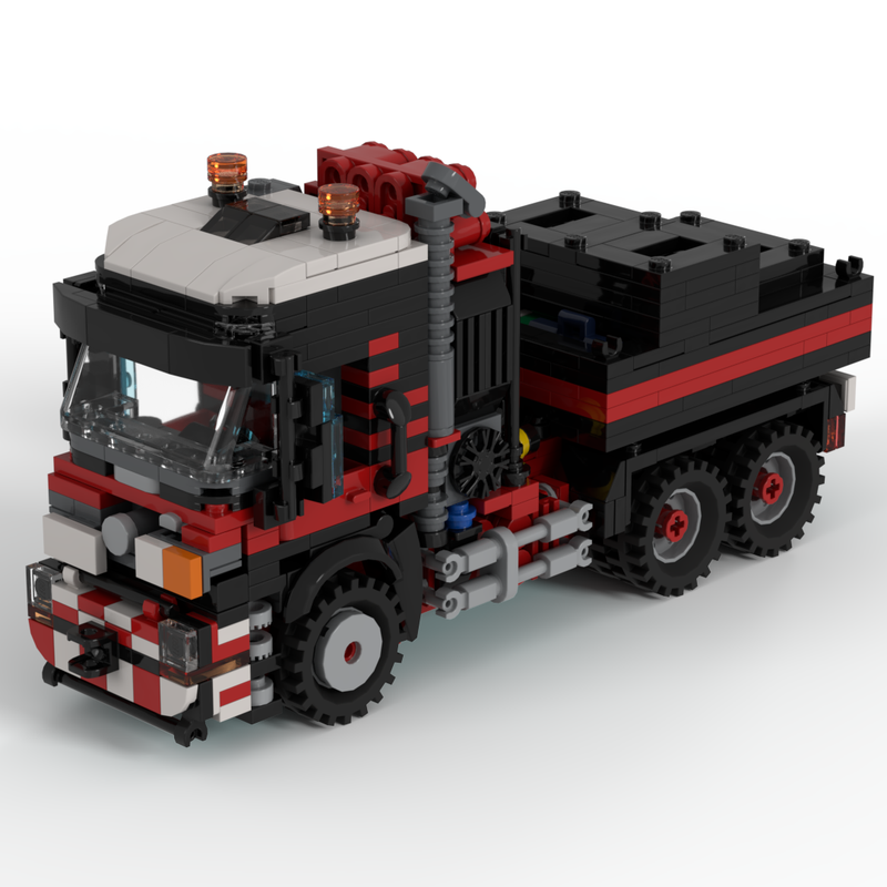 Lego 6x4 Mercedes-Benz Actros Ballast Tractor Ver. 5 - MST