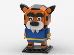 Brickheadz Sabertooth Mascot