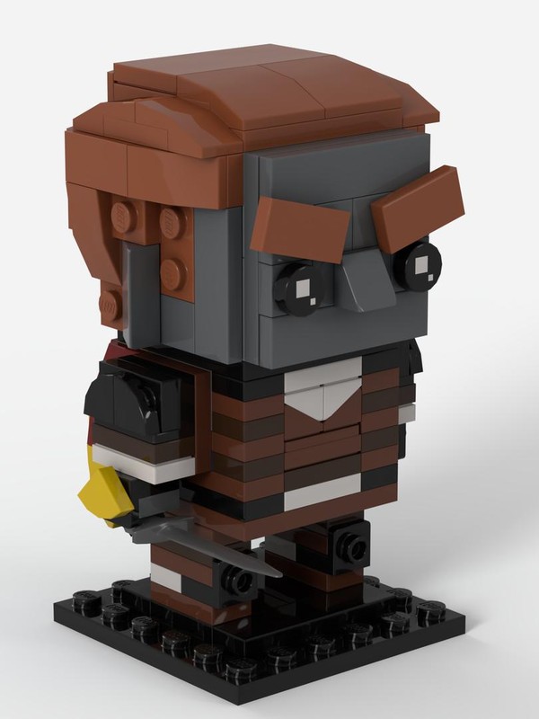 Lego Ganondorf Brickhead