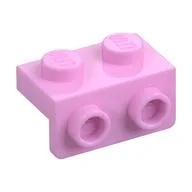 Bracket 1 x 2 - 1 x 2 / Bright Pink