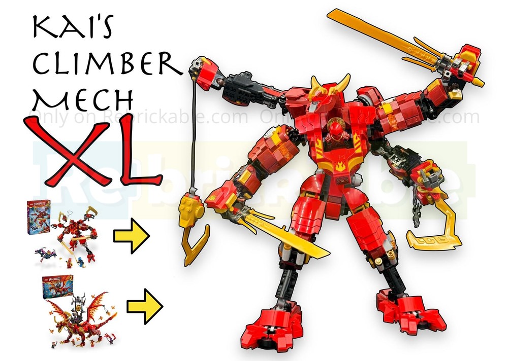 Lego Kai's Climber Mech XL