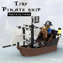 TINY PIRATE SHIP