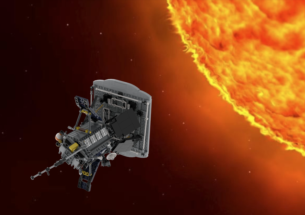 Lego Parker Solar Probe - NASA-1|10 scale