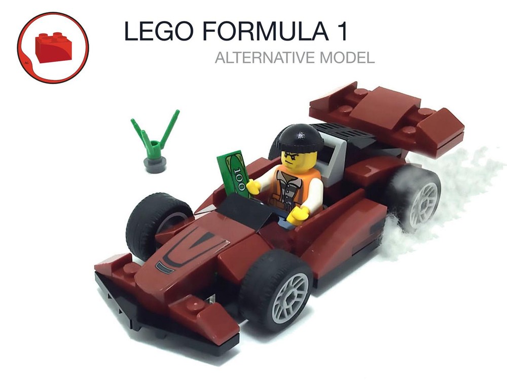 LEGO CITY POLICE 60138 Set - Formula 1 - Alternative build instruction
