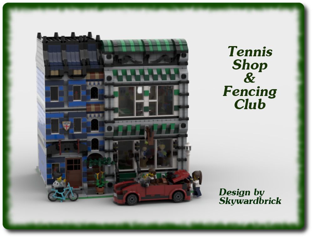 Lego Tennis Shop & Fencing Club