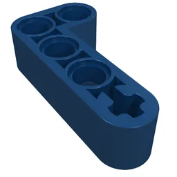 Technic Beam 2 x 4 L-Shape Thick / Dark Blue