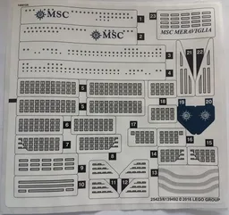 Sticker Sheet for Set 40227-1