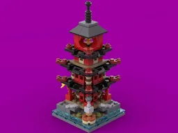 Mini Ninjago City Temple of Cel-air-brations