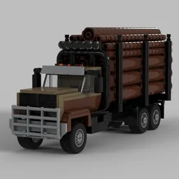 Chevrolet Kodiak C70 Log Truck
