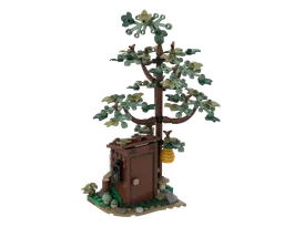 Bear's Outhouse: An Expansion for Set A-Frame Cabin, 21338