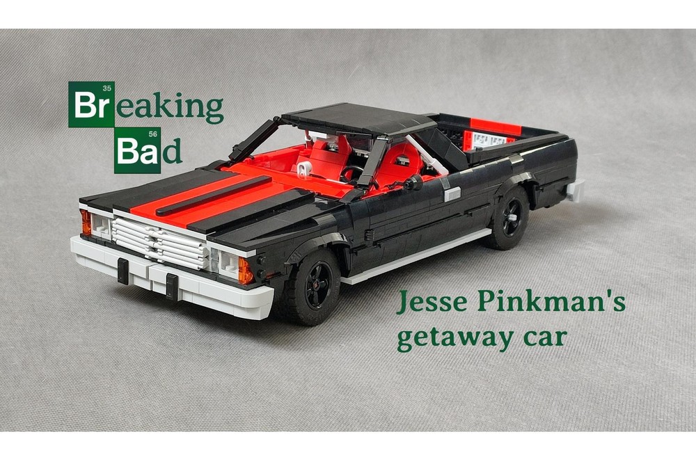 Lego Chevrolet El Camino 1981 [Breaking Bad] Jesse Pinkman getaway car