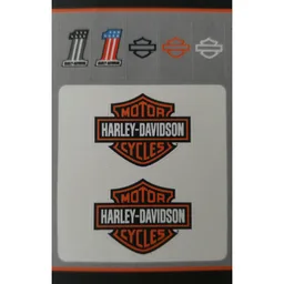 Sticker Sheet for Set HARLEY-1 / [No Color/Any Color]