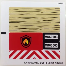 Sticker Sheet for Set 60003-1 / [No Color/Any Color]