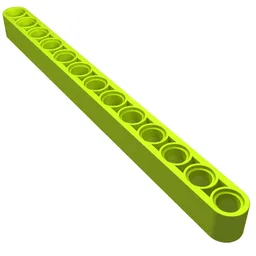 Technic Beam 1 x 13 Thick / Lime
