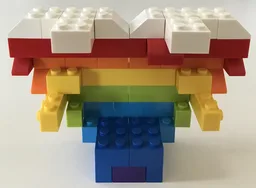 10696 Rainbow Heart