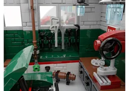Speed Champion Car Workshop inside
