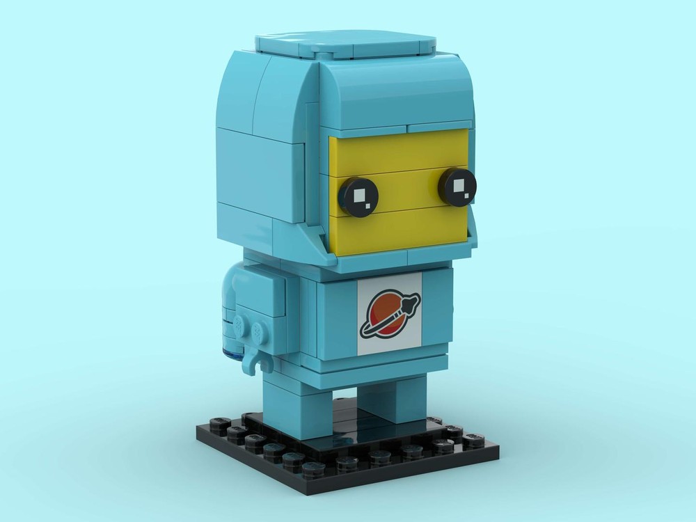 Lego Spaceman - Medium Azure Edition