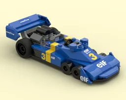 1976 Tyrrell P34 Six Wheeler Formula One Car