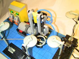Lego Pneumatic Electic Generator Set