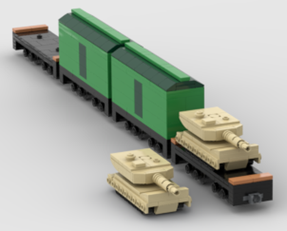 Lego AniPhobia Train Rolling Stock pack 5